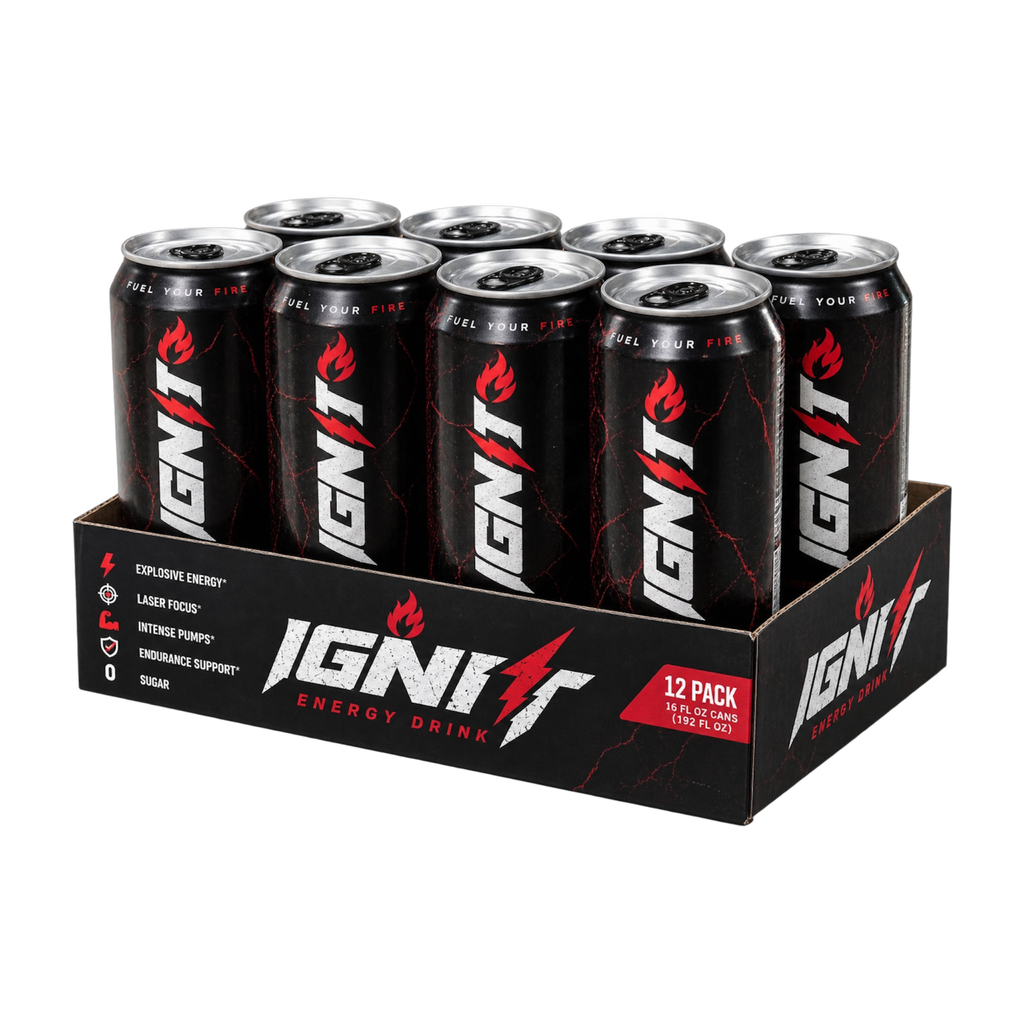 IGNIT ENERGY DRINKS - 16 OZ 12-PACK