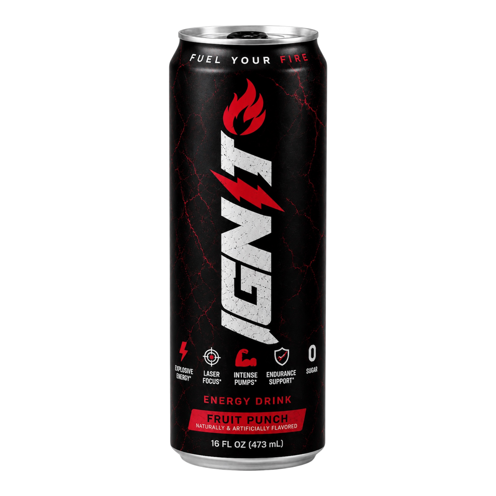 IGNIT ENERGY DRINKS - 16 OZ 12-PACK